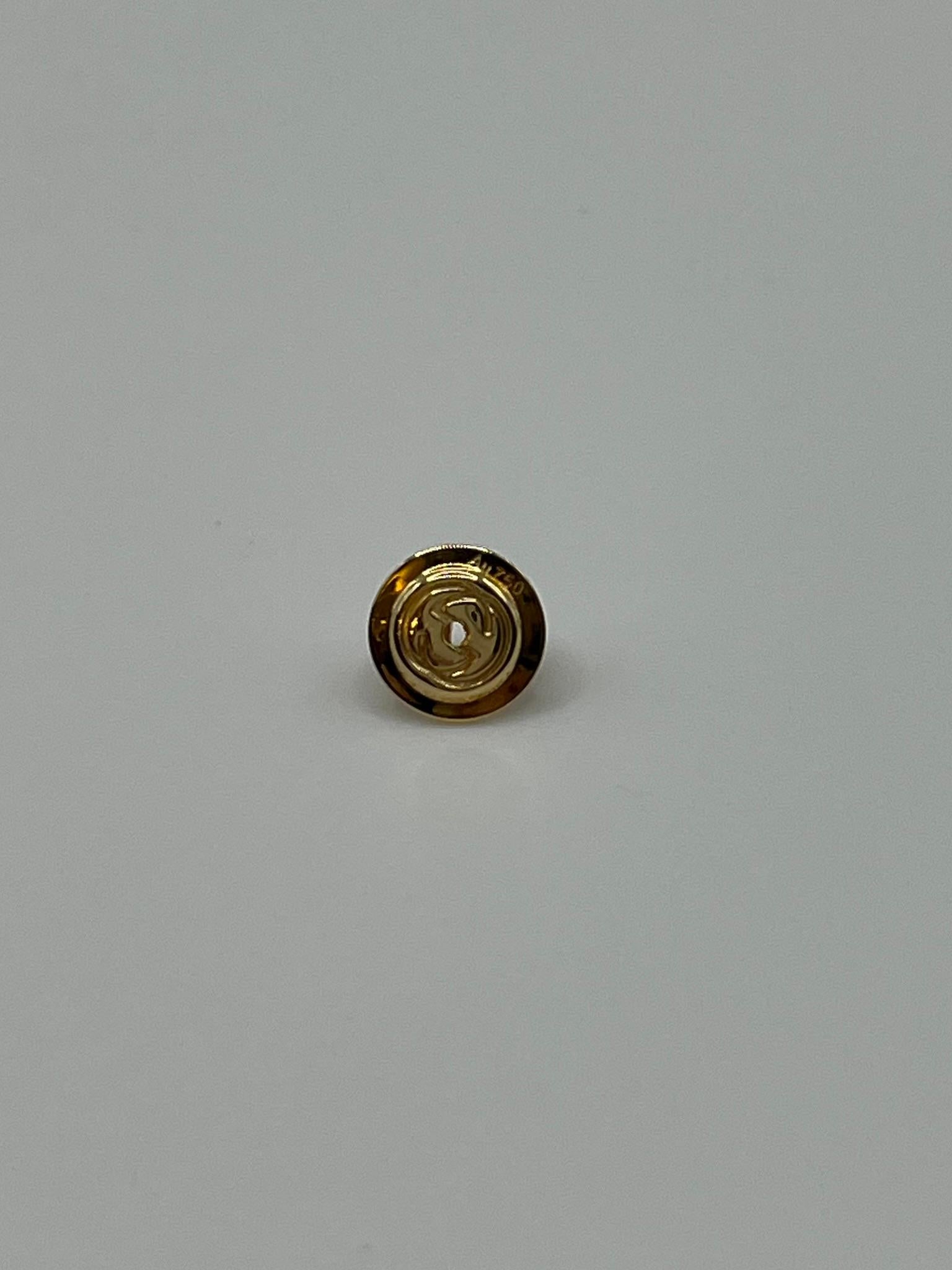 Orecchini Gucci Horsebit in oro rosa 18 kt. con pavè di diamanti en vente 3