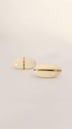 18Kt Rose Gold and Kogolon Earrings
