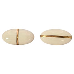 18Kt Rose Gold and Kogolon Earrings