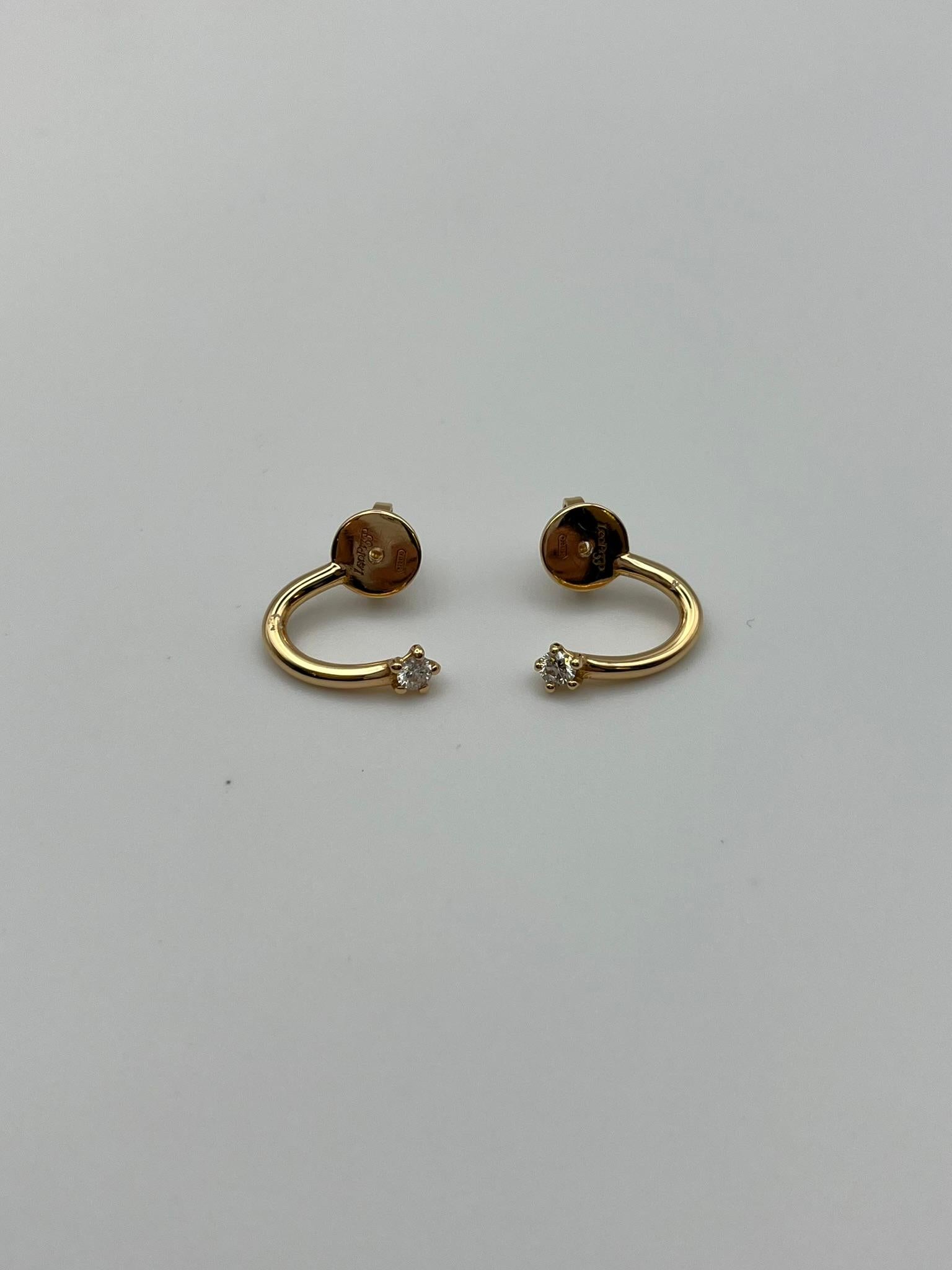 Orecchini LeoPizzo Fiore in oro rosa con diamanti per 0.56 ct. in vendita 5