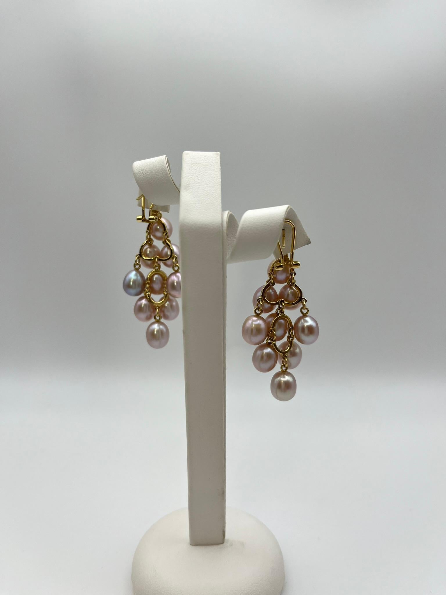 Boucles d'oreilles Mimì Milano avec perles et améthystes Pour femmes en vente