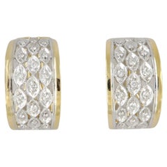 Orecchini Piero Milano in oro 18kt e diamanti ct 0.55