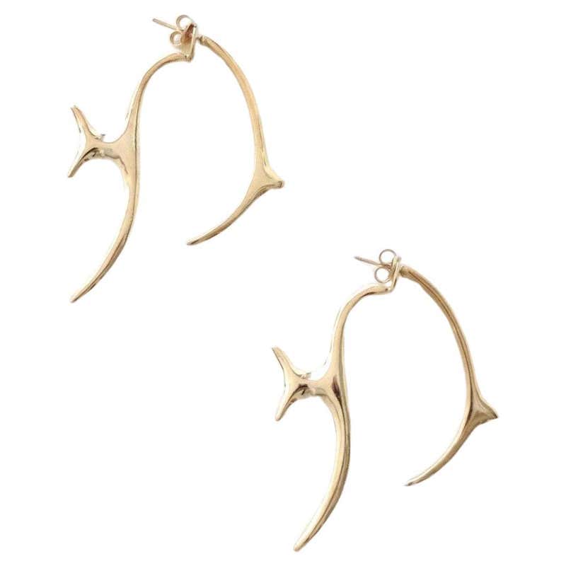 Orecchini Da Donna A Forma Di Croce In Argento Sterling - Foto 3