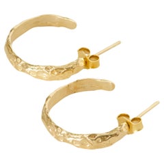 Orecchini Santorini in oro giallo 18 carati