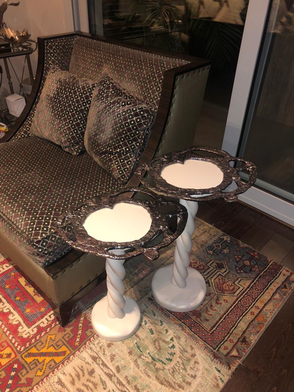 Contemporary OREGAN Side Table For Sale