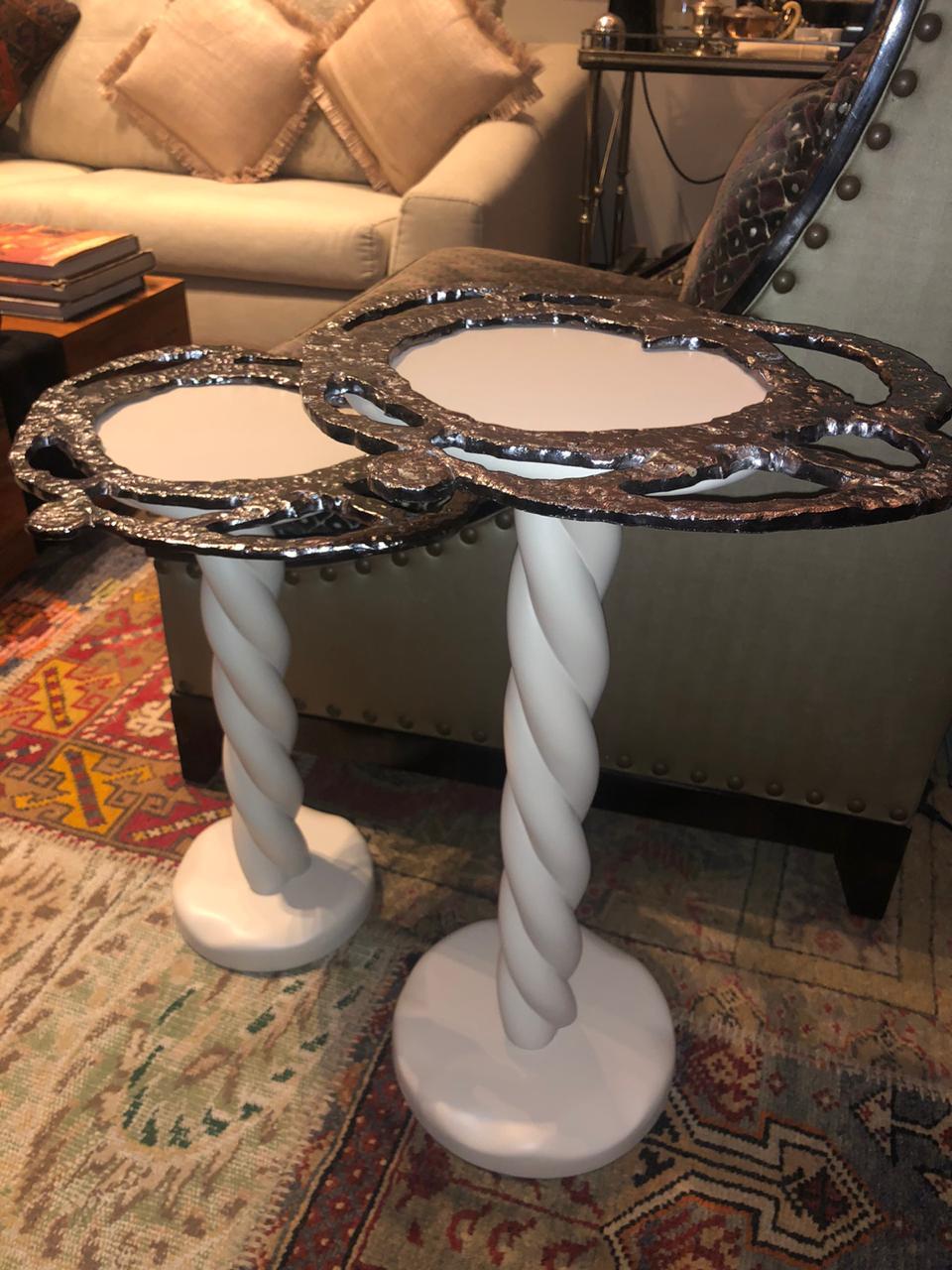 Brass OREGAN Side Table For Sale
