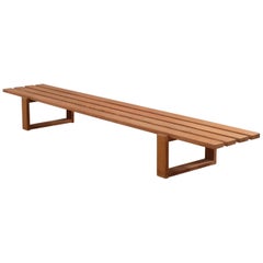 Oregon Pine Danish Low Bench