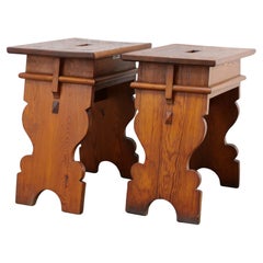 Taburetes de Madera
