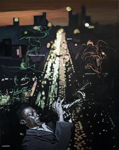 Art contemporain ukrainien d'Orest H. - Miles Davis