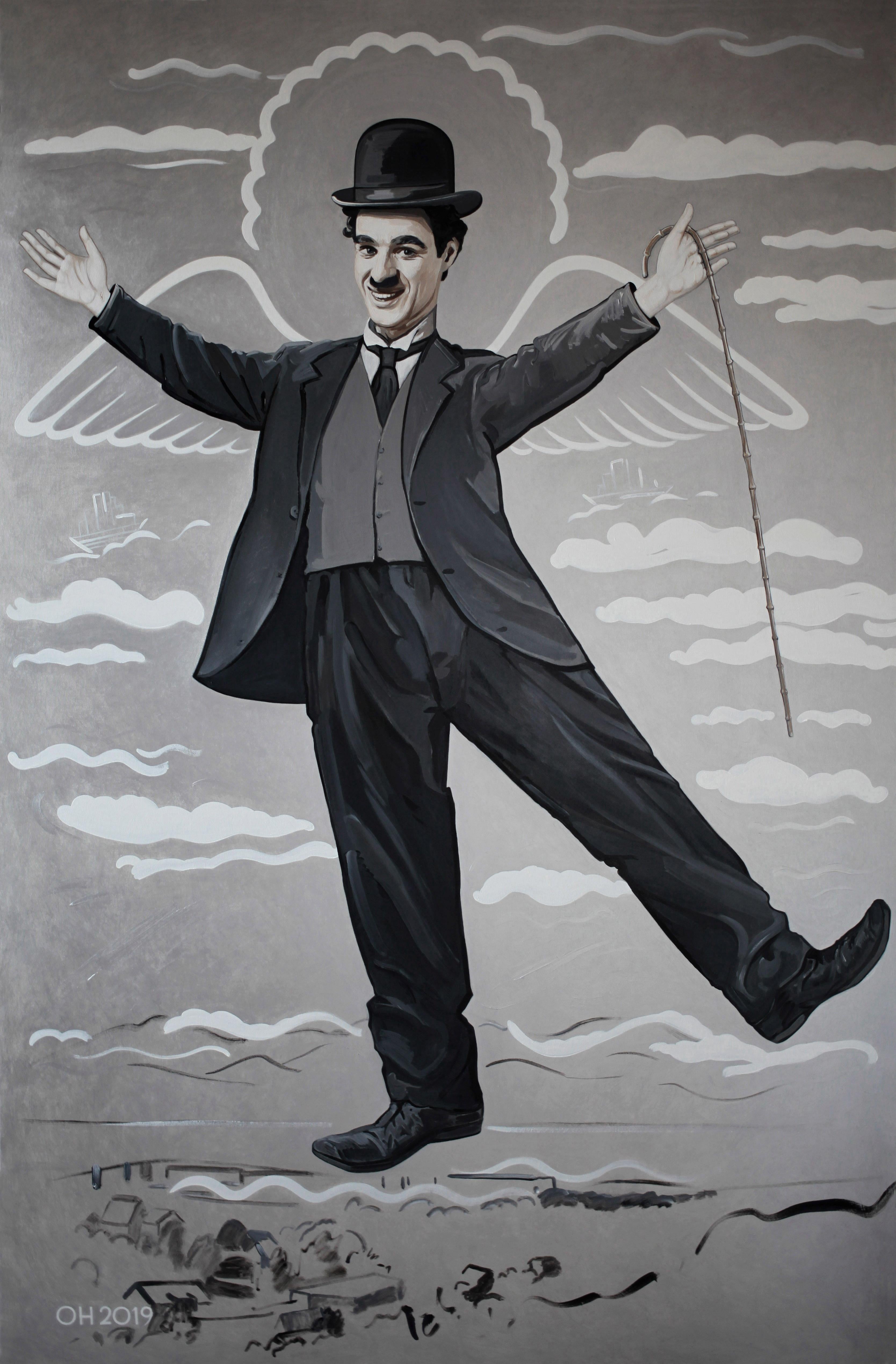 Ukrainian Contemporary Art by Orest Hrytsak - Charlie Chaplin