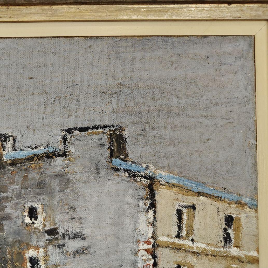 Öl auf Leinwand und Aquarell, Orfeo Tamburi 