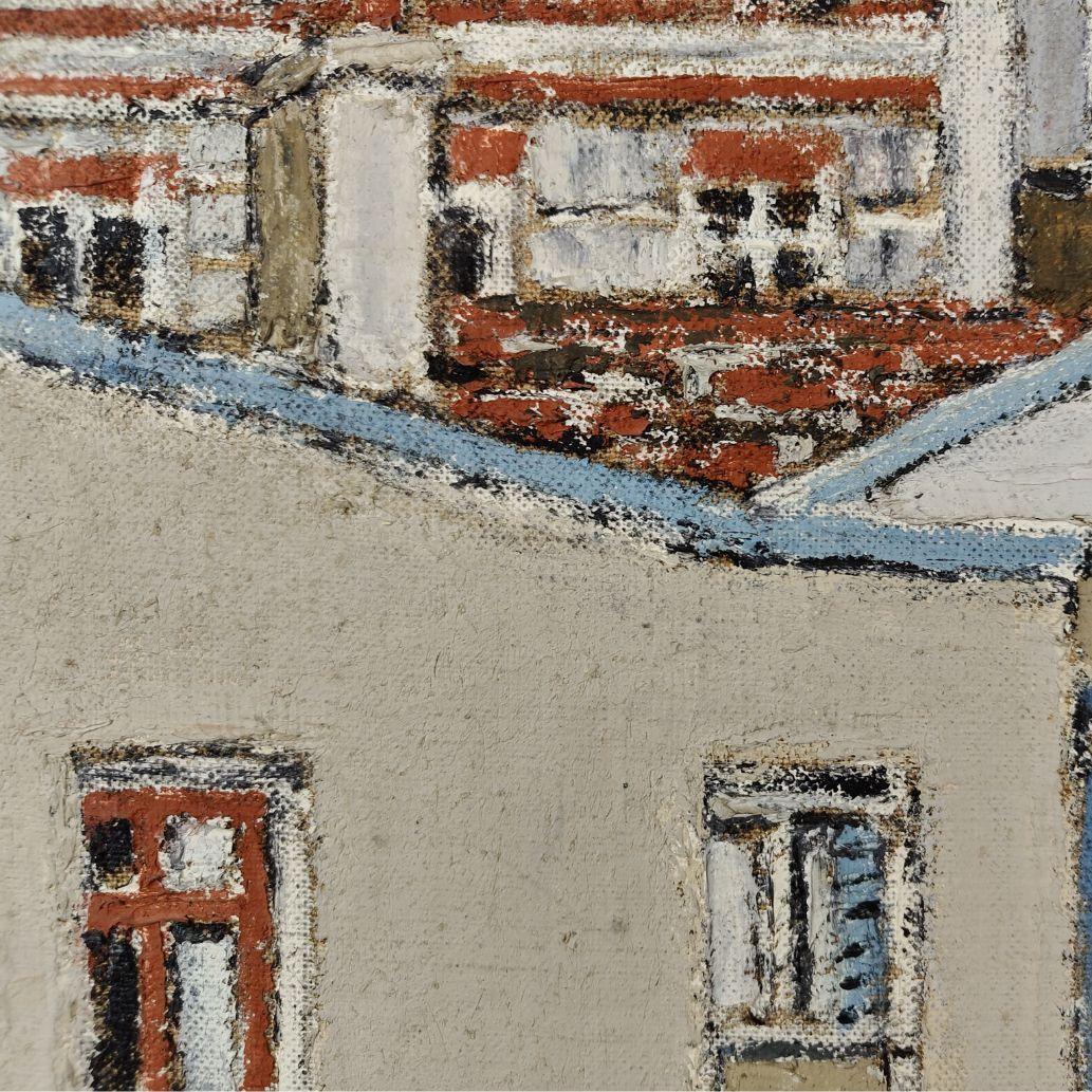 Öl auf Leinwand und Aquarell, Orfeo Tamburi 