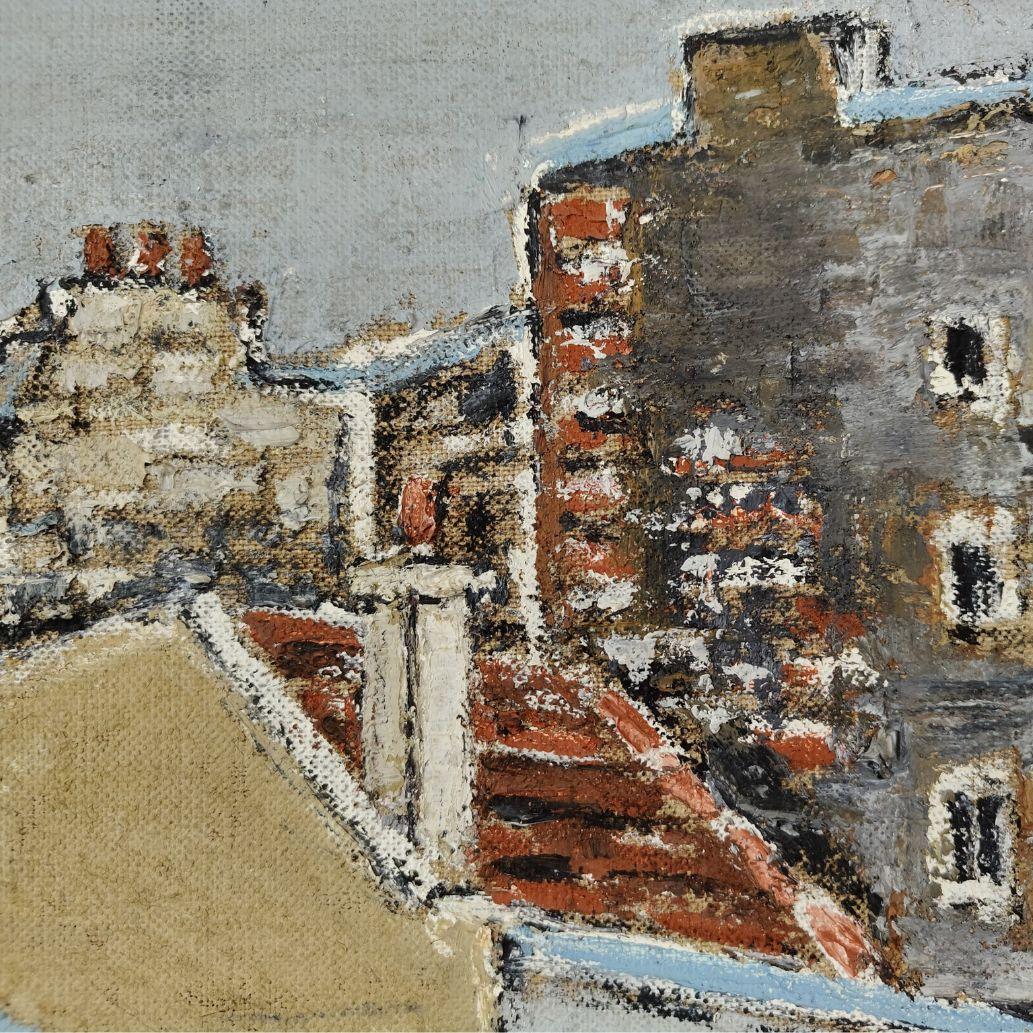 Öl auf Leinwand und Aquarell, Orfeo Tamburi 
