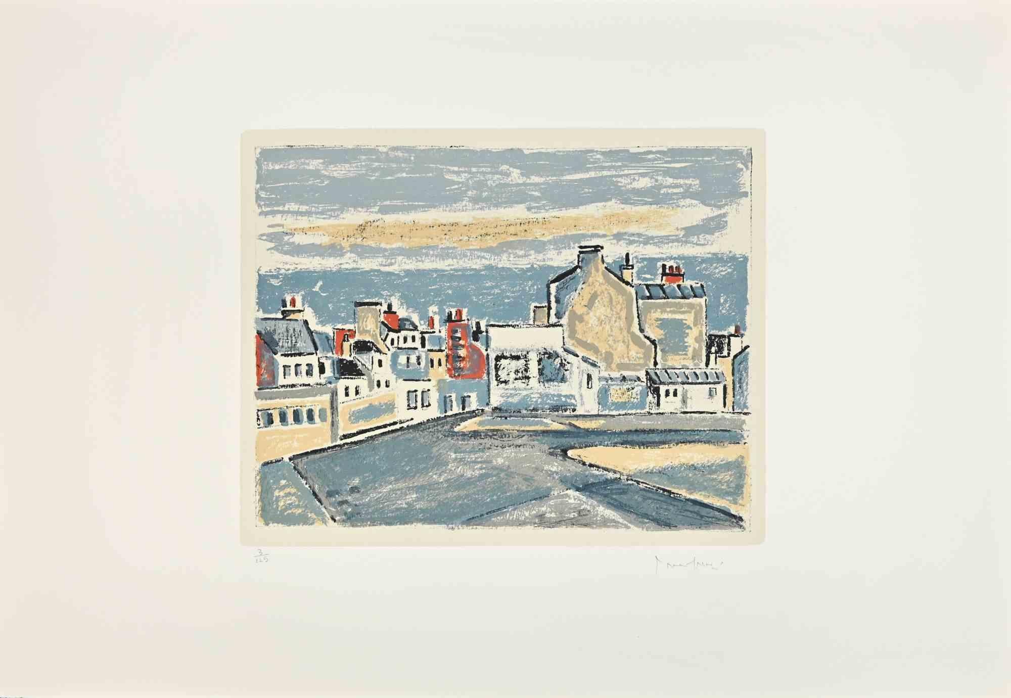 View of Paris is a Modern artwork realized by Orfeo Tamburi  (Jesi, 1910 – Paris,1994) in the 1970s. 

Colored Lithograph. 

Hand-signed.

Numbered on the lower, Edition, 125 prints.

Good conditions. 

Orfeo Tamburi (Jesi, Ancona,1910-Paris,1994)