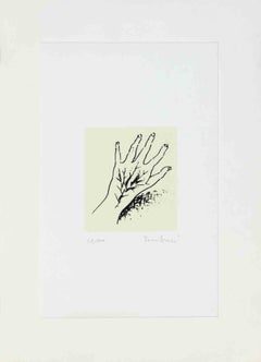 The Hand - Lithograph by Orfeo Tamburi - Mid-20th Century