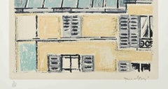 View of Paris - Lithograph By Orfeo Tamburi - 1980s