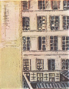 Fenêtres - Lithographie originale d'Orfeo Tamburi - 1973/75