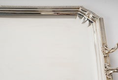 Orfèvre Falkenberg - Rectangular Tray In Sterling Silver - Early 20th Century