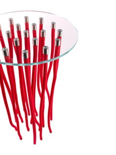 Org Console in transparent glass by Fabio Novembre for Cappellini