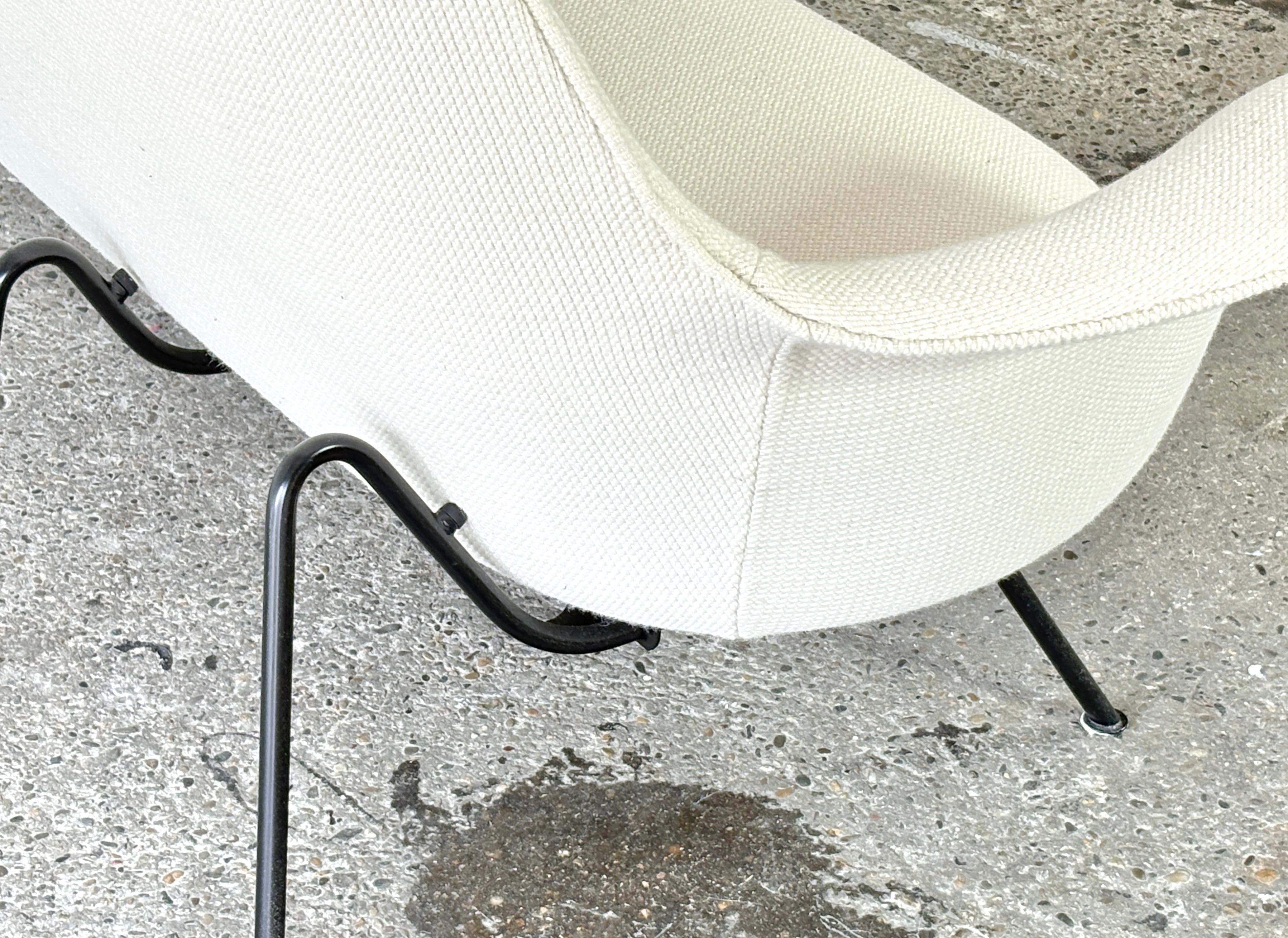Organic 2-seater sofa designed by Hans Bellmann for Straessle & Soehne 1950ies For Sale 5