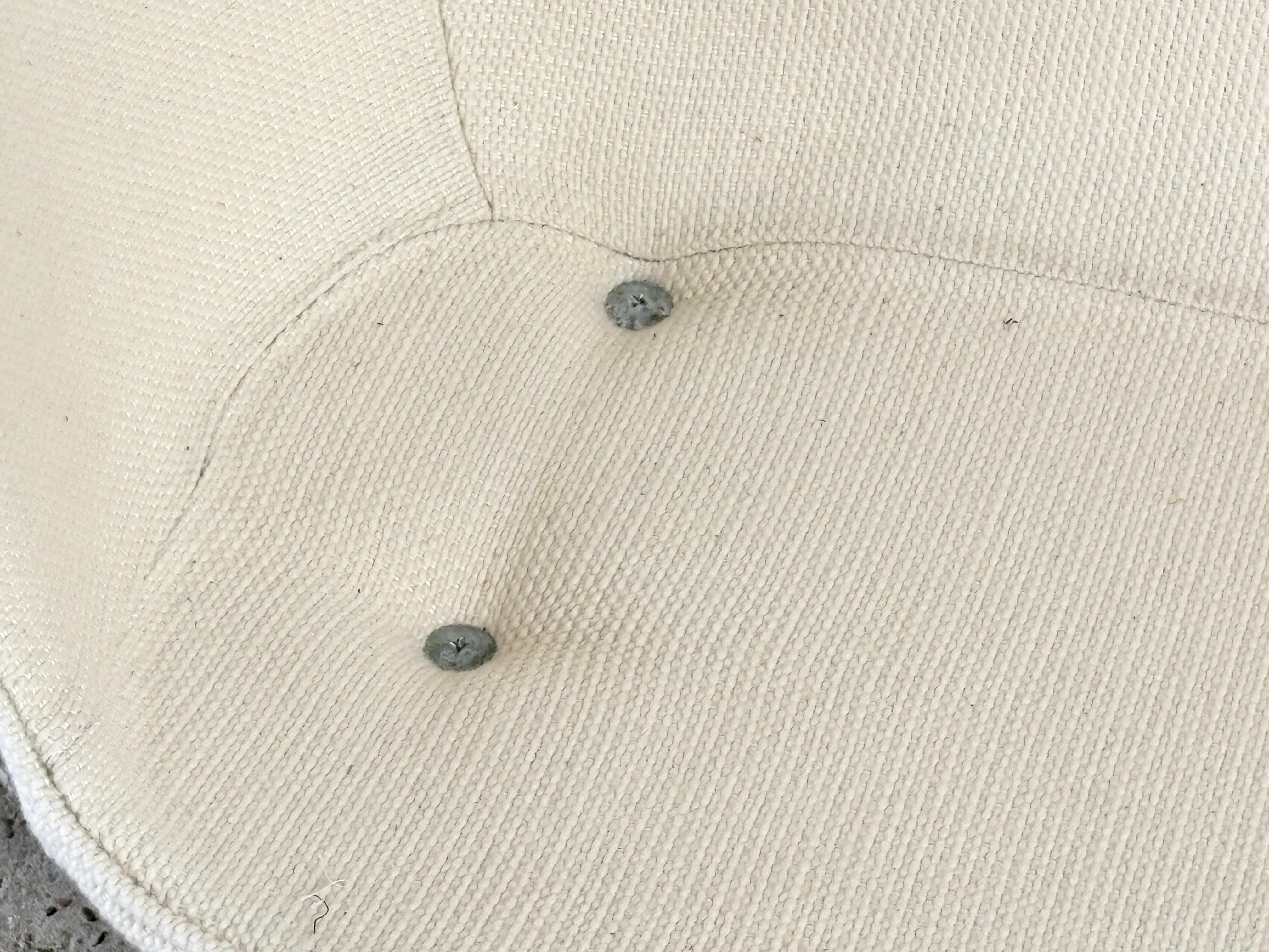 Organic 2-seater sofa designed by Hans Bellmann for Straessle & Soehne 1950ies For Sale 9