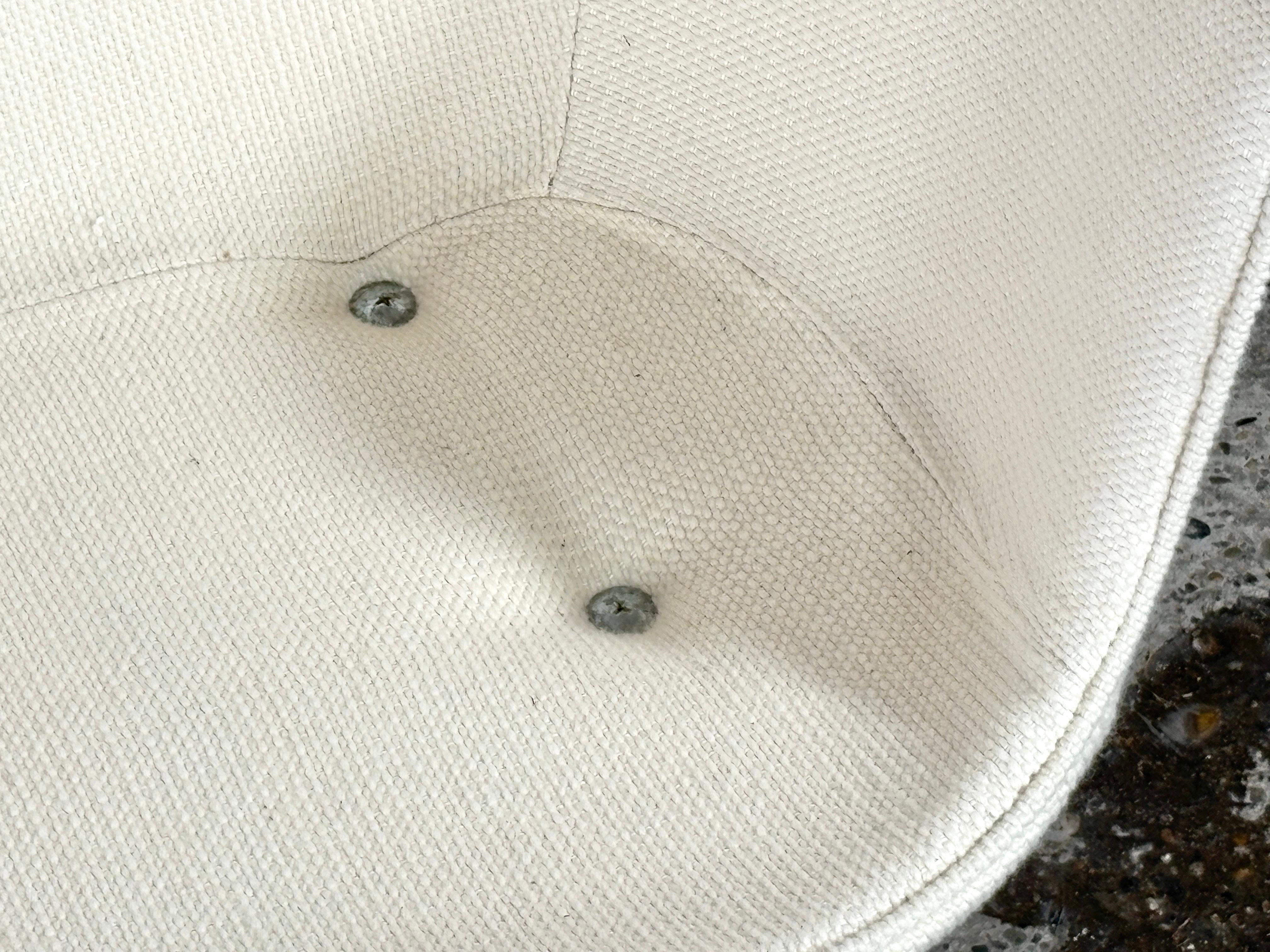 Organic 2-seater sofa designed by Hans Bellmann for Straessle & Soehne 1950ies For Sale 10