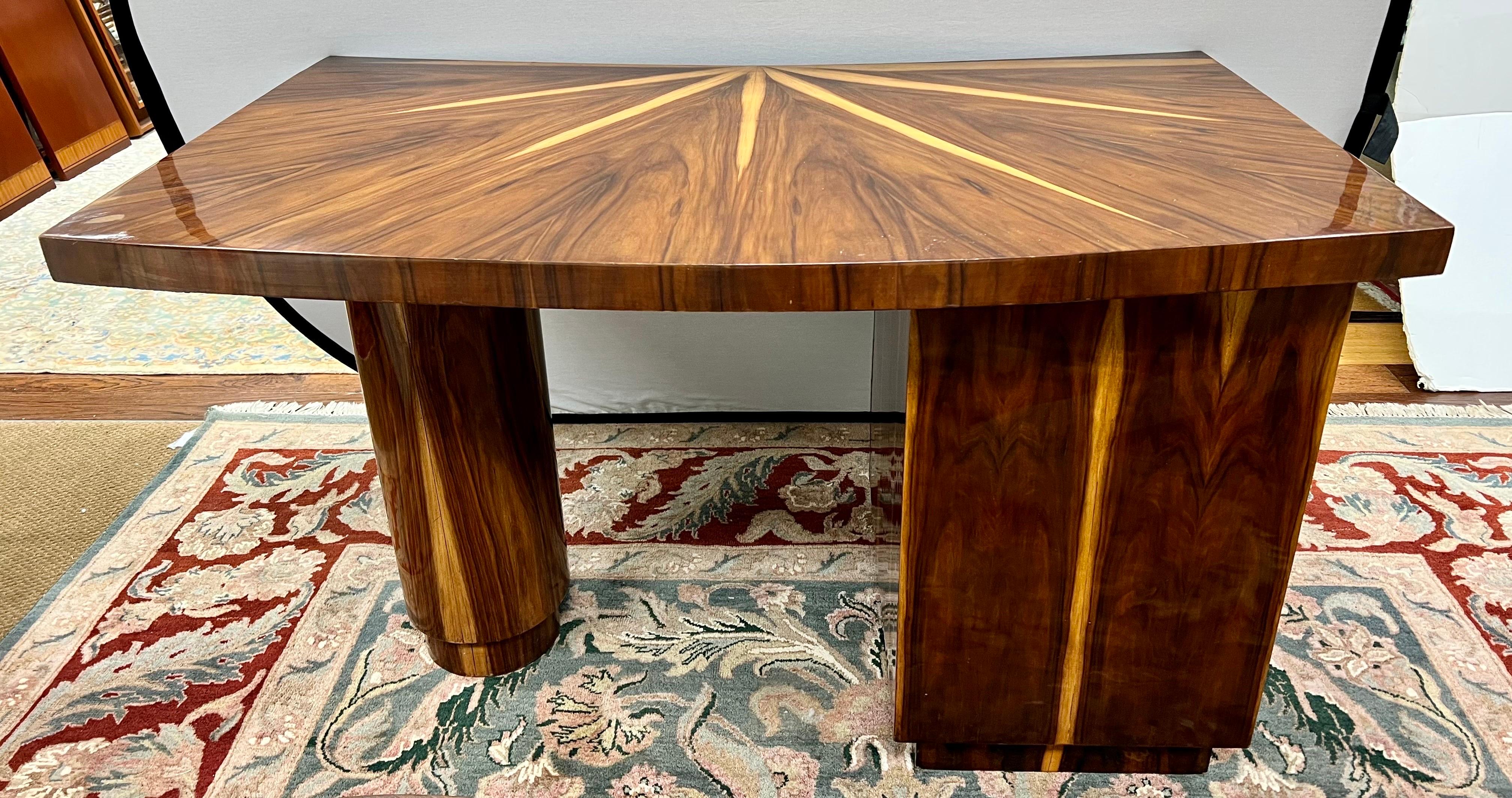 Organic 20th Century Art Deco Desk Writing Table 7