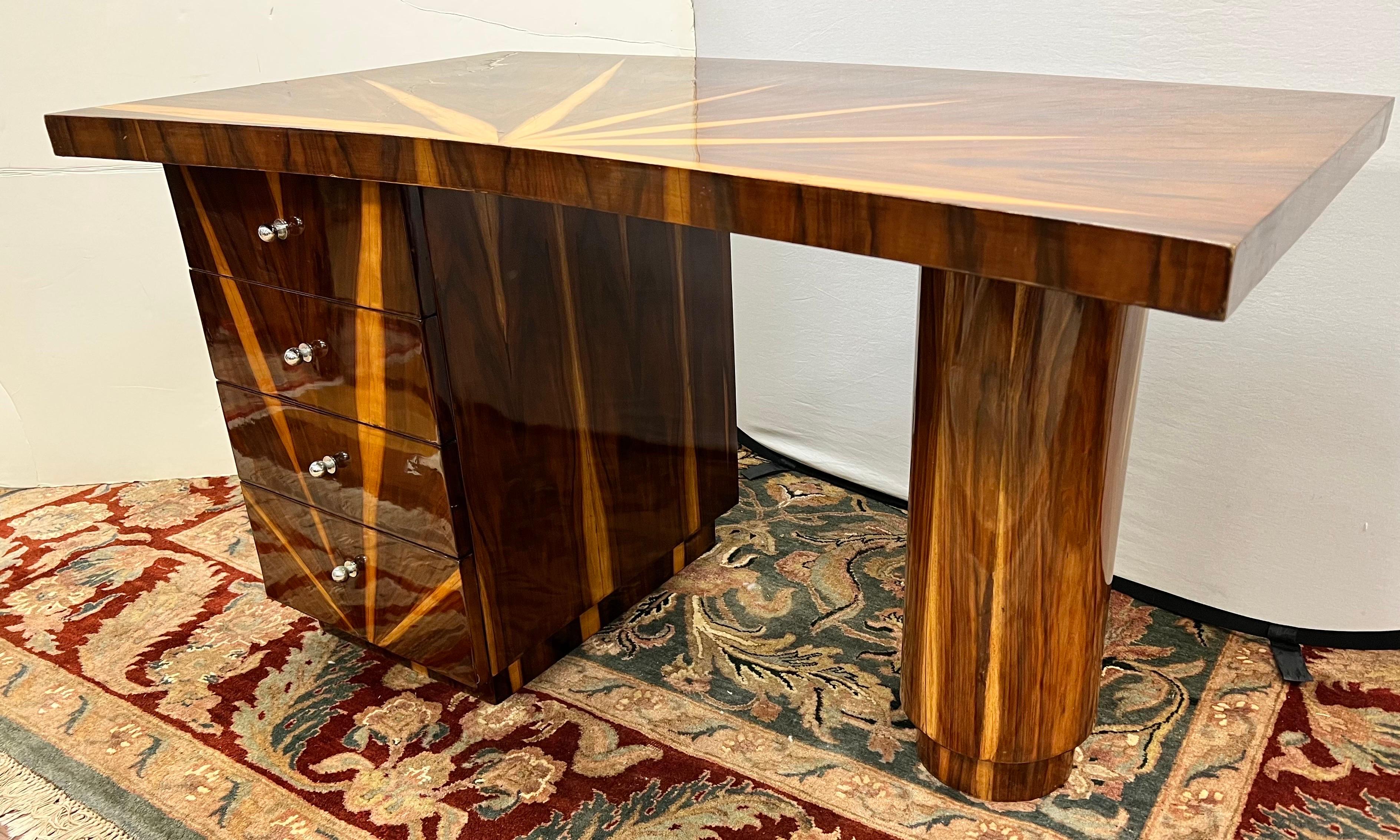 Organic 20th Century Art Deco Desk Writing Table 2