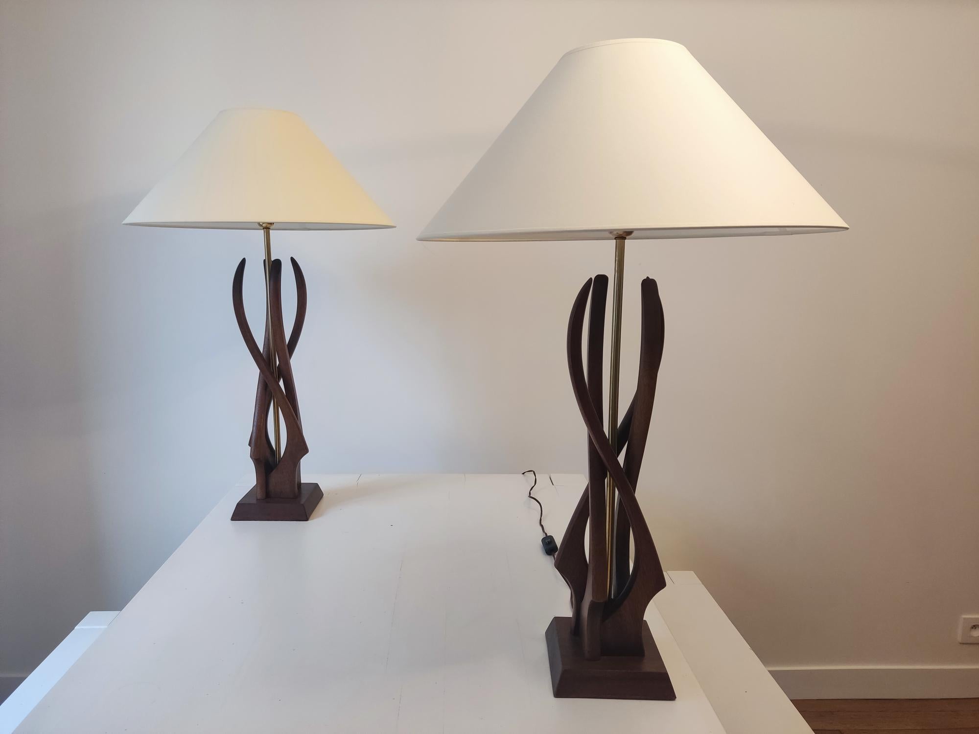 Organic american lamps - 1960s For Sale 4