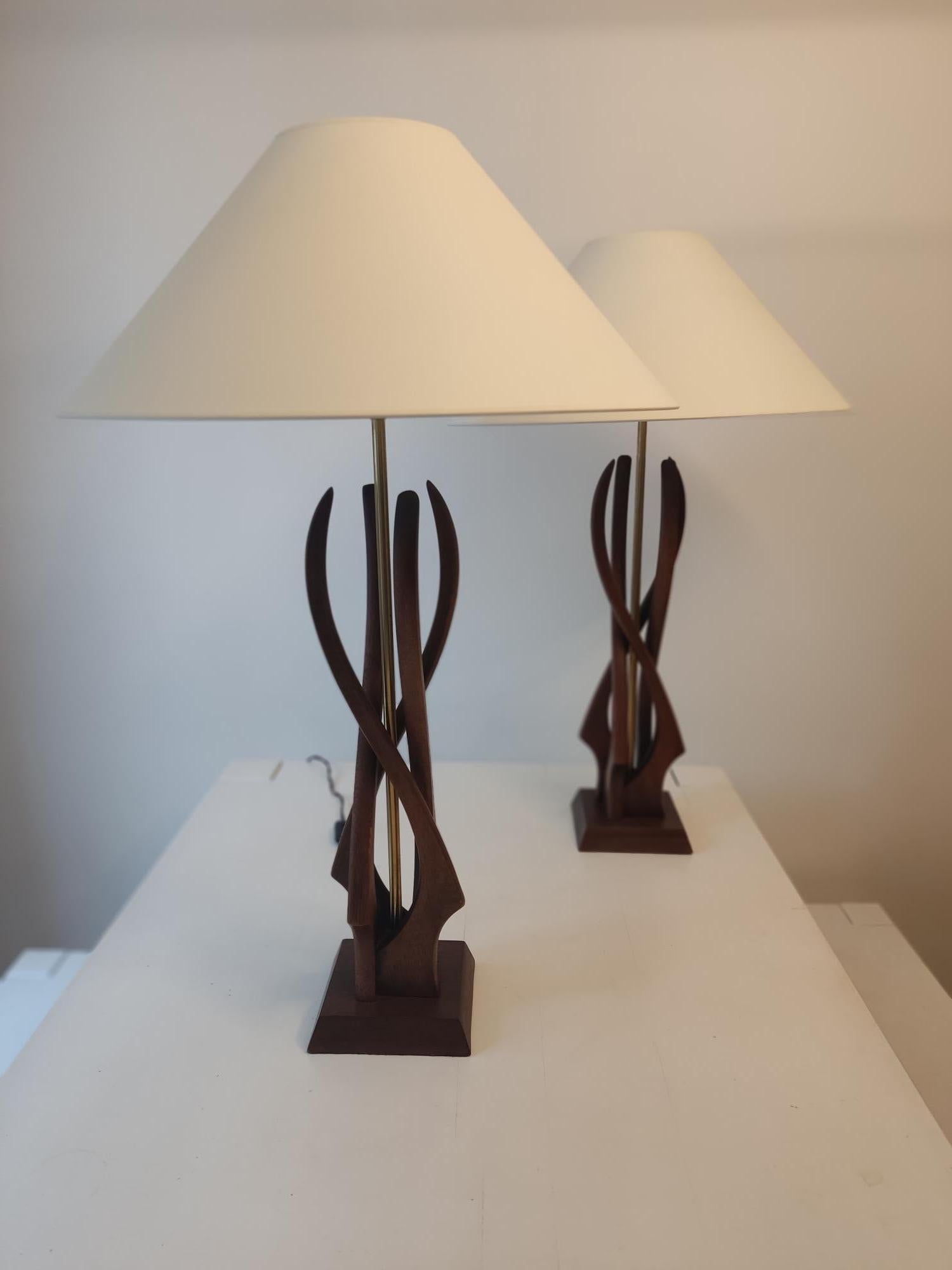 Organic american lamps - 1960s For Sale 7