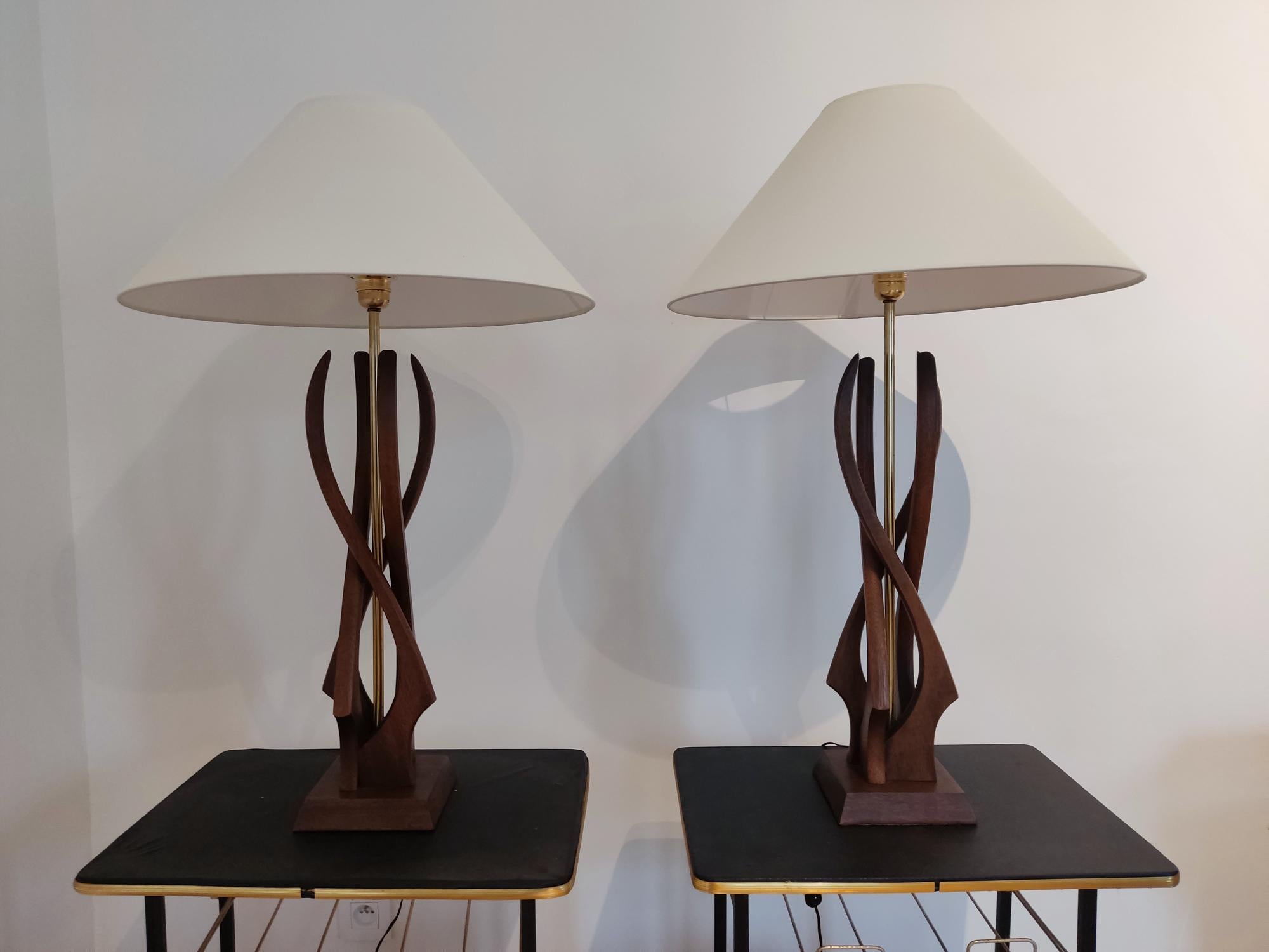 Organic american lamps - 1960s For Sale 11