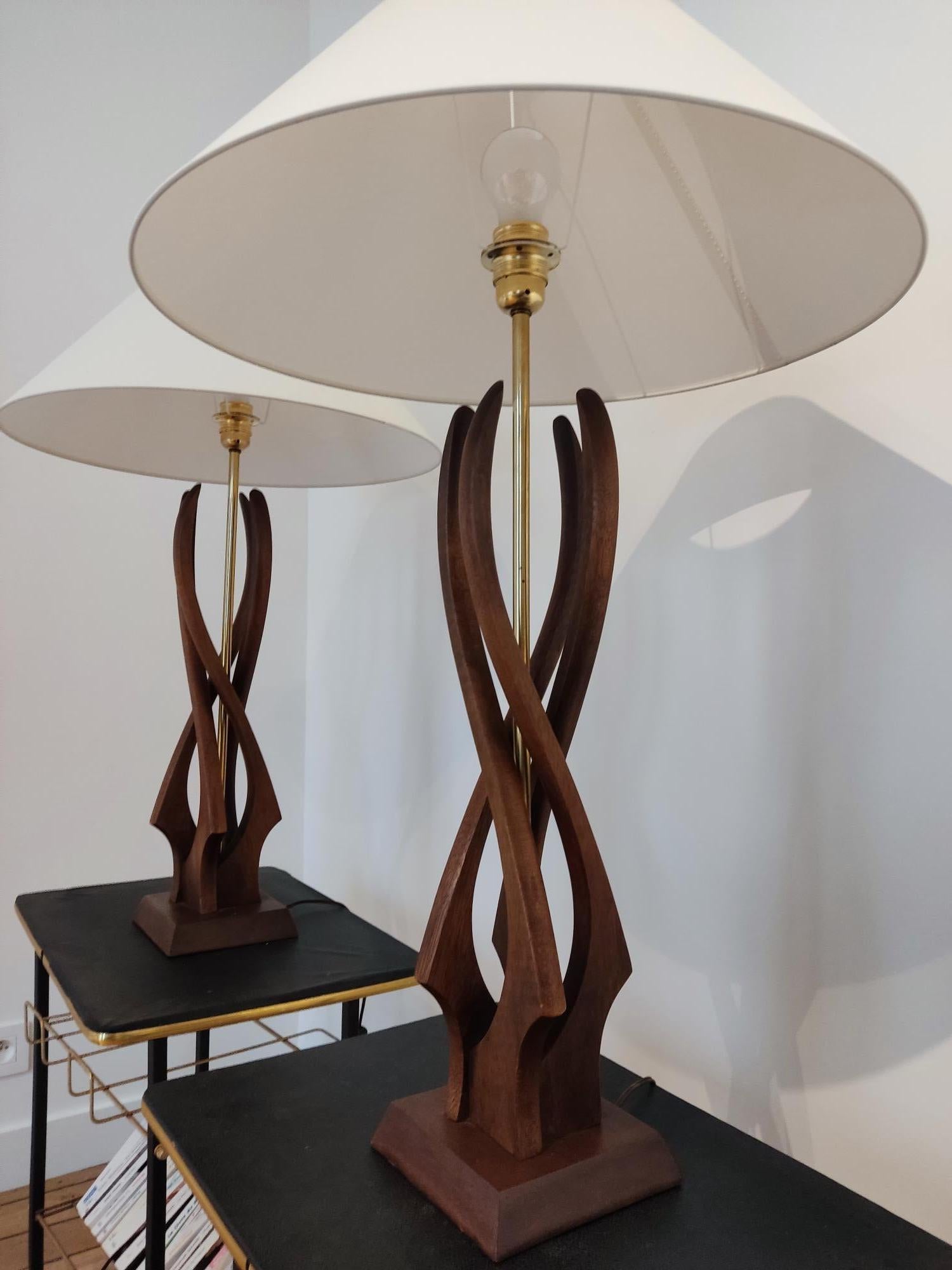 Organic american lamps - 1960s For Sale 12