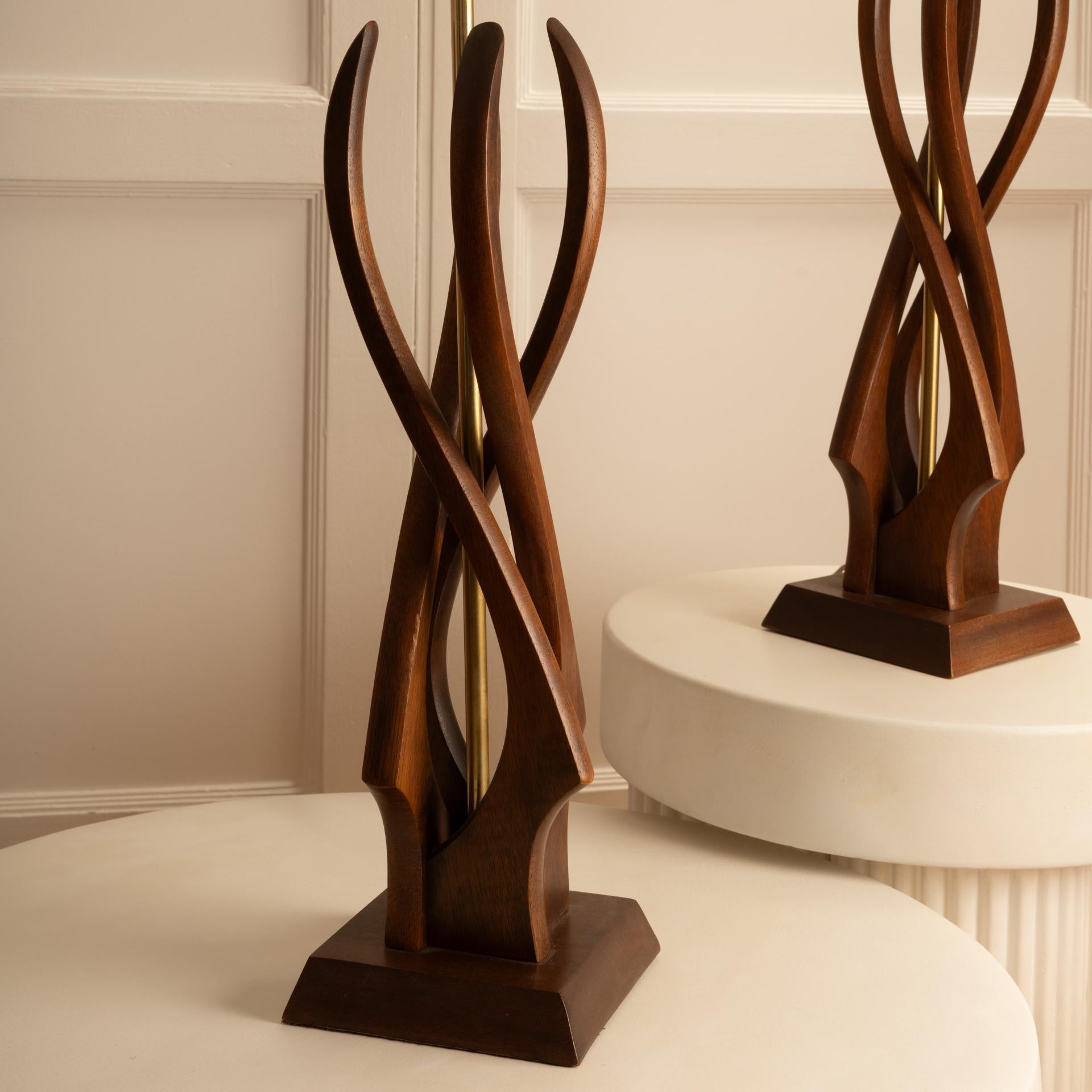 Organic american lamps - 1960s In Good Condition For Sale In Paris, FR