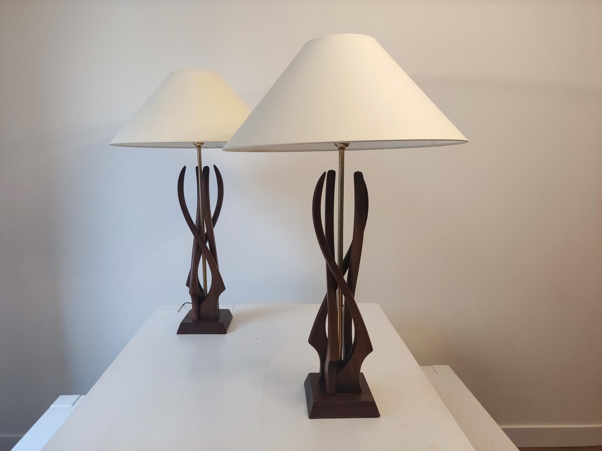 Organic american lamps - 1960s For Sale 1