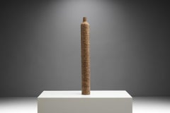 Organic Anfora Vase by Brazilian Designer Domingos Tótora, Large Ribbed