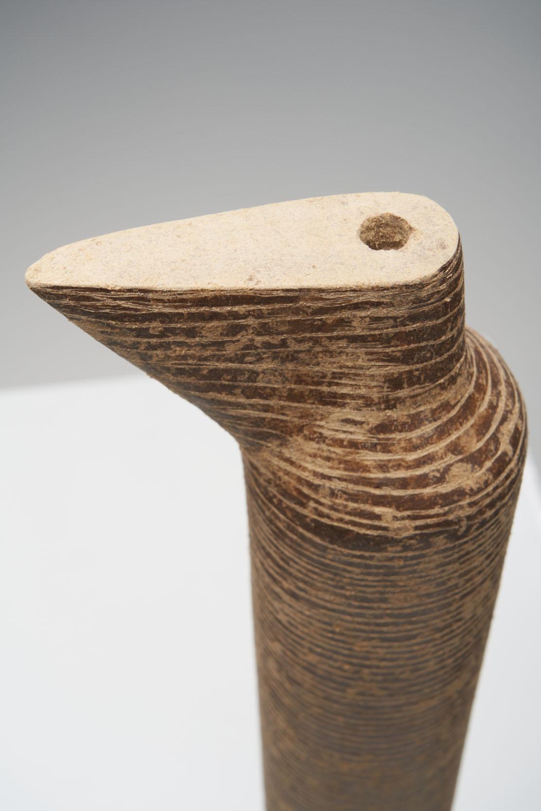 Organische Vase Anfora des brasilianischen Designers Domingos Tótora, Medium mit Ausguss im Angebot 1