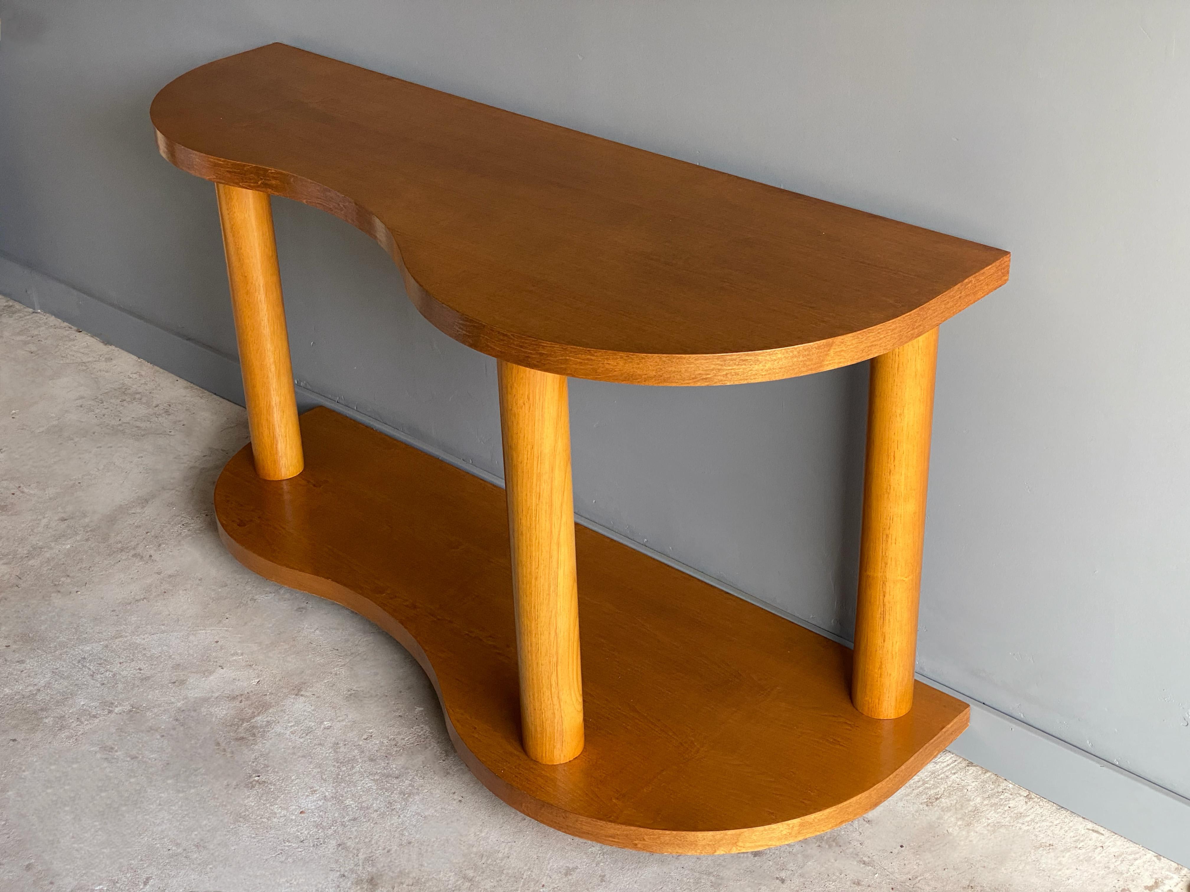 Organic Architectural Mid Century Console In Good Condition In Round Rock, TX
