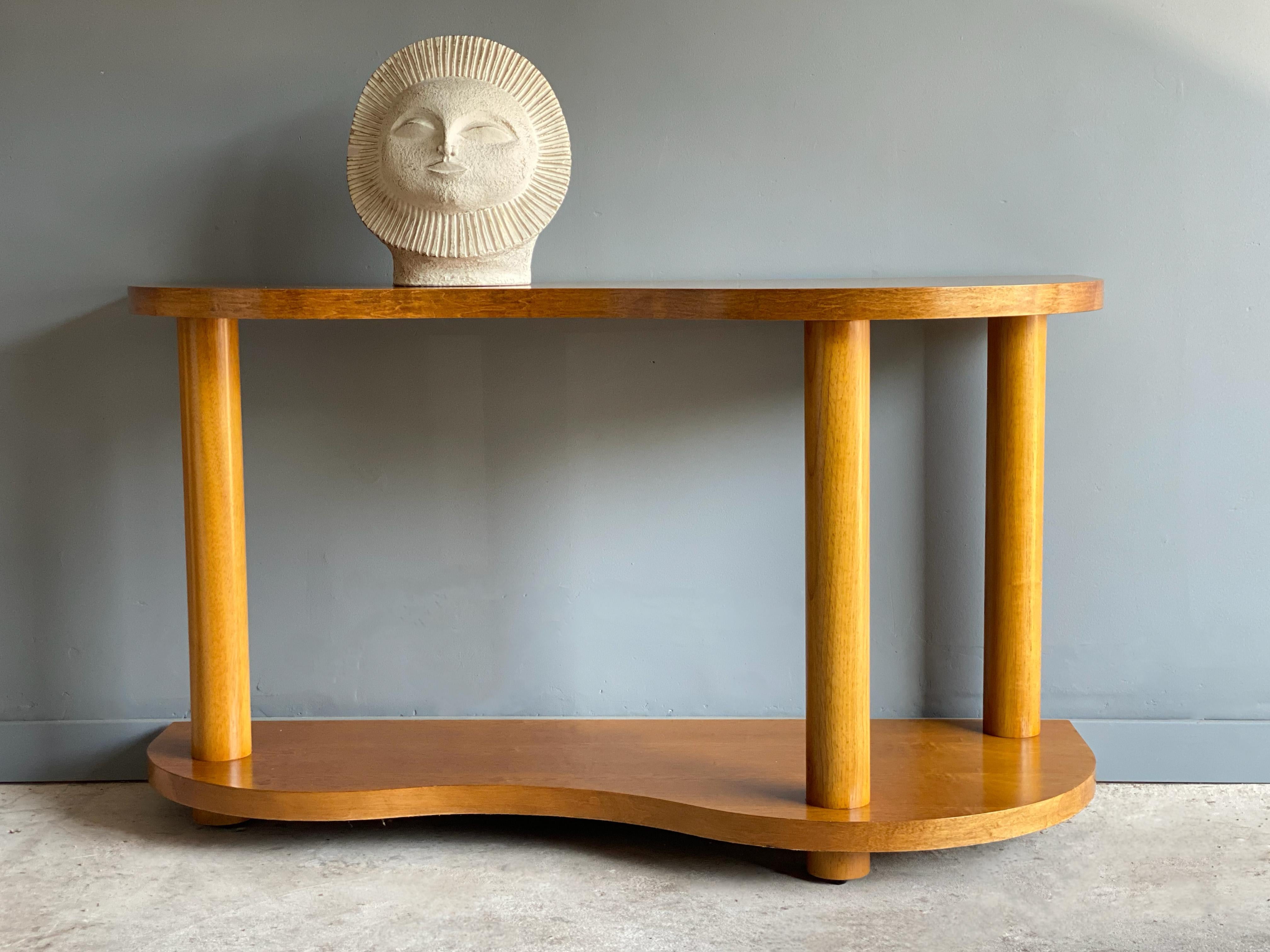 Organic Architectural Mid Century Console 1