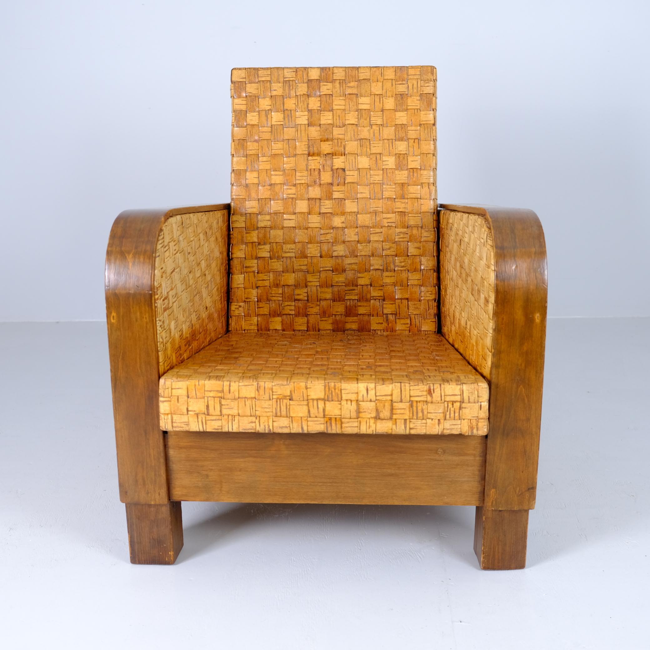 Silla de salón orgánica 