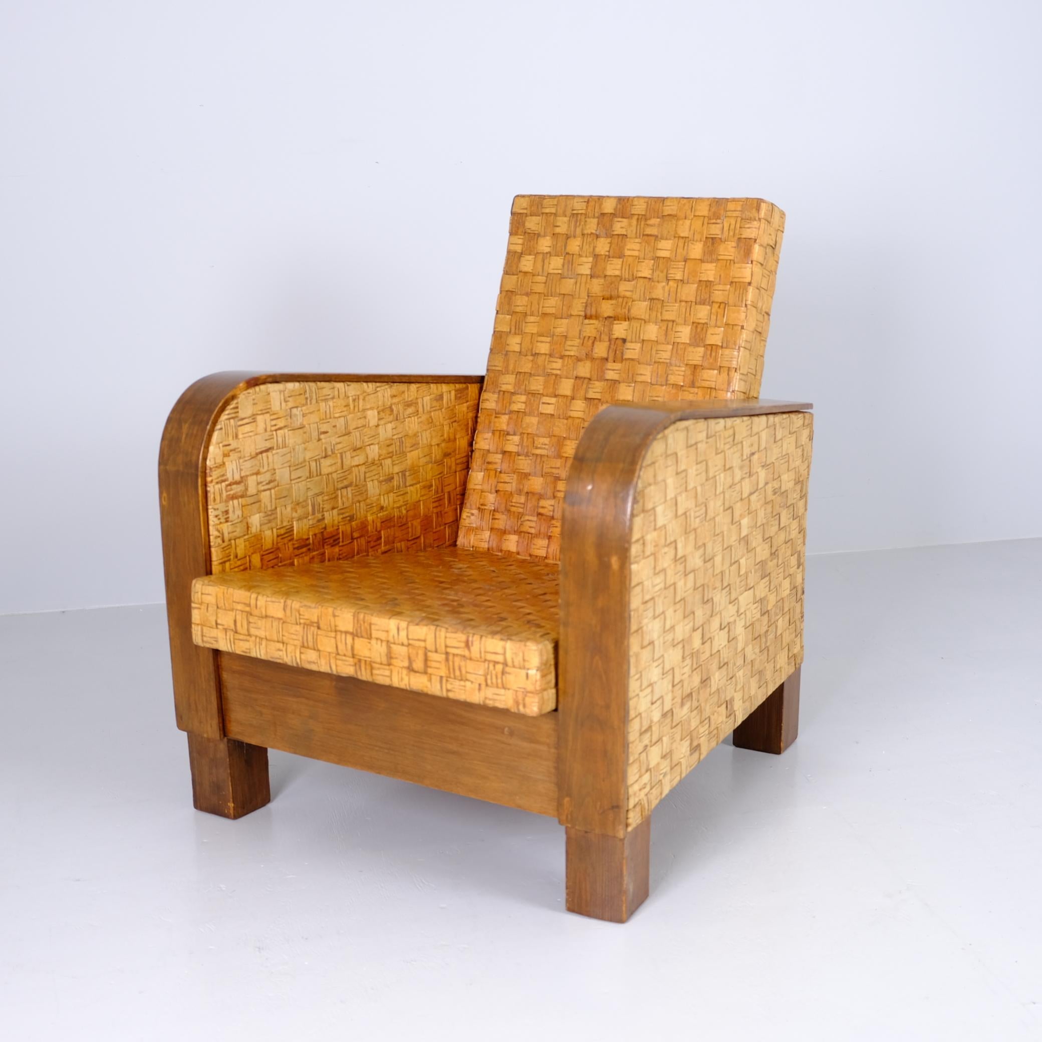 Silla de salón orgánica 