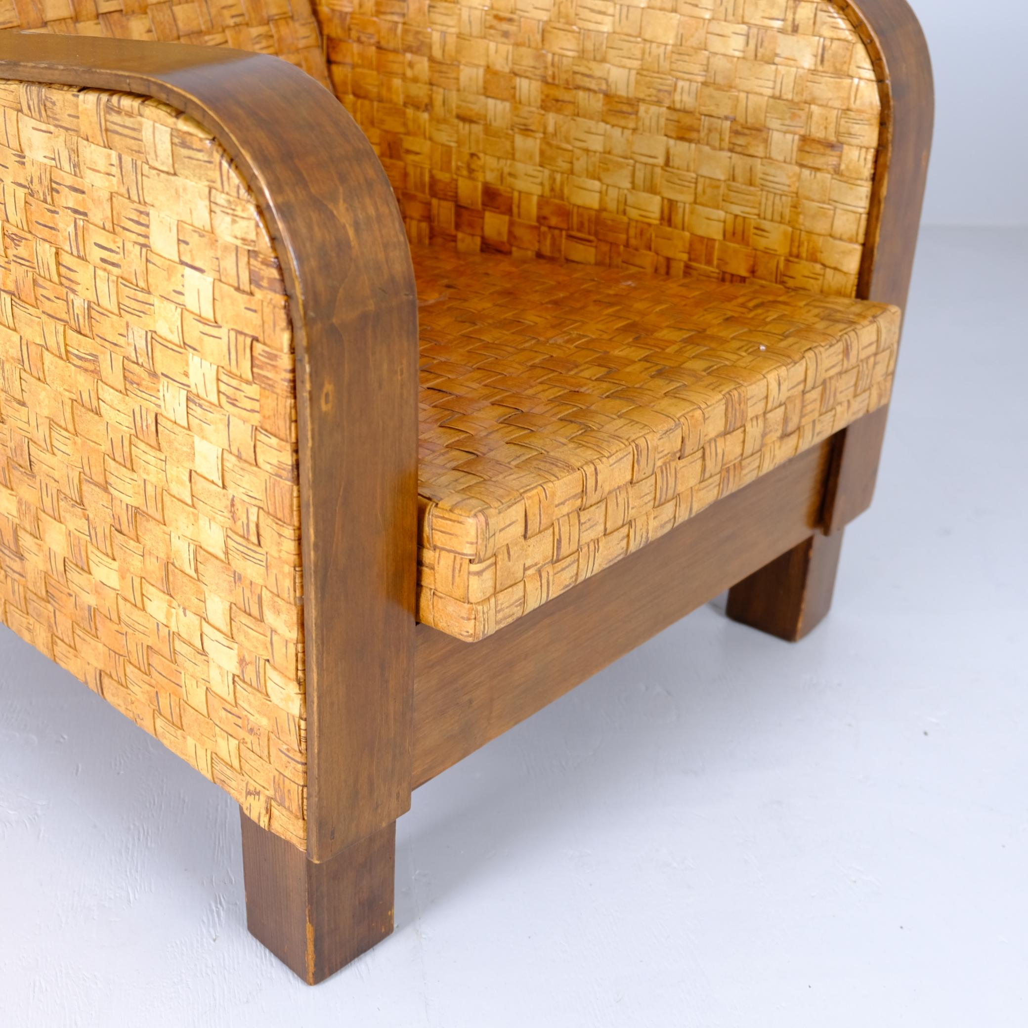 Silla de salón orgánica 