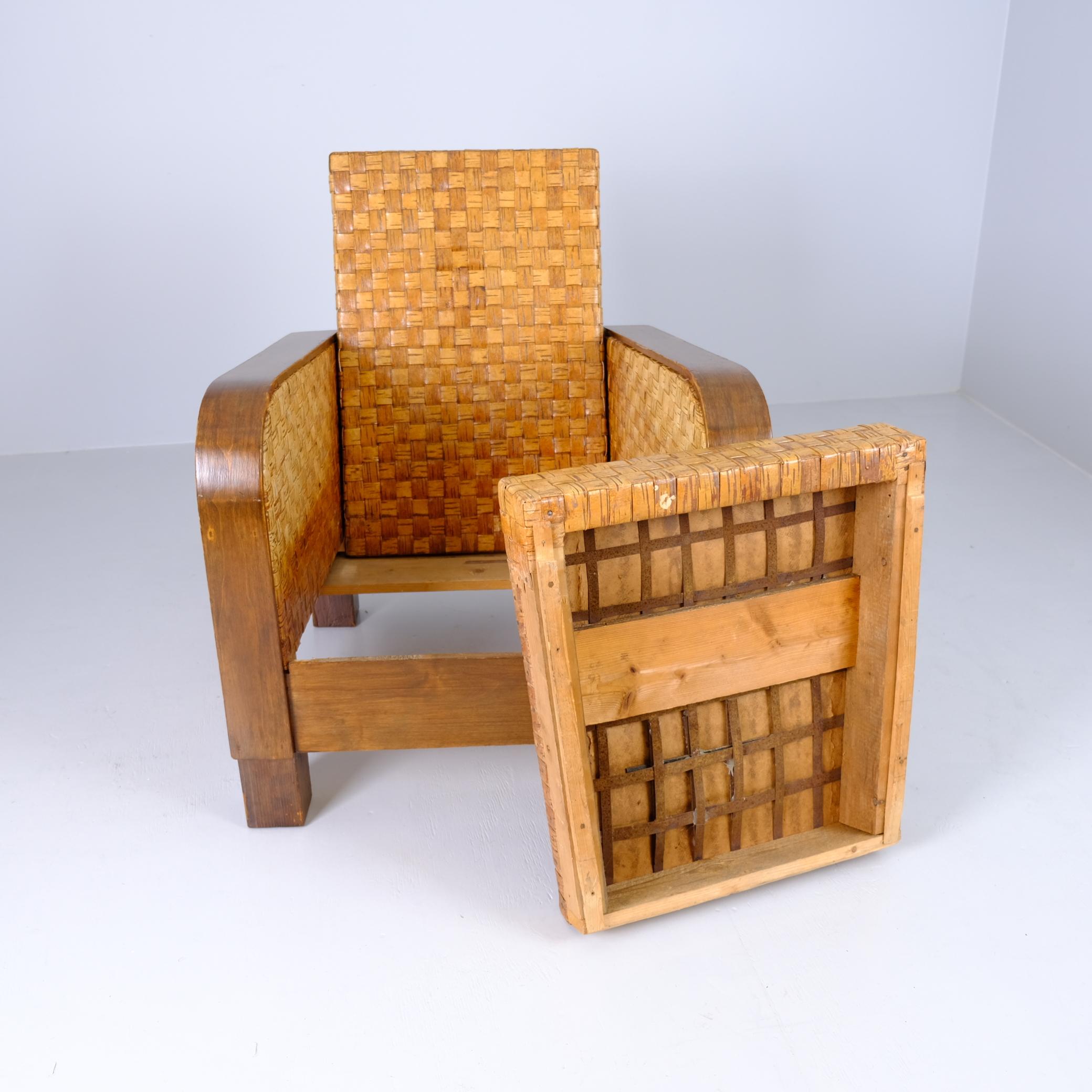 Silla de salón orgánica 