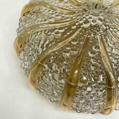 Organic Bubble Glass Deckenleuchte, Einbaubeleuchtung, 1960er Jahre