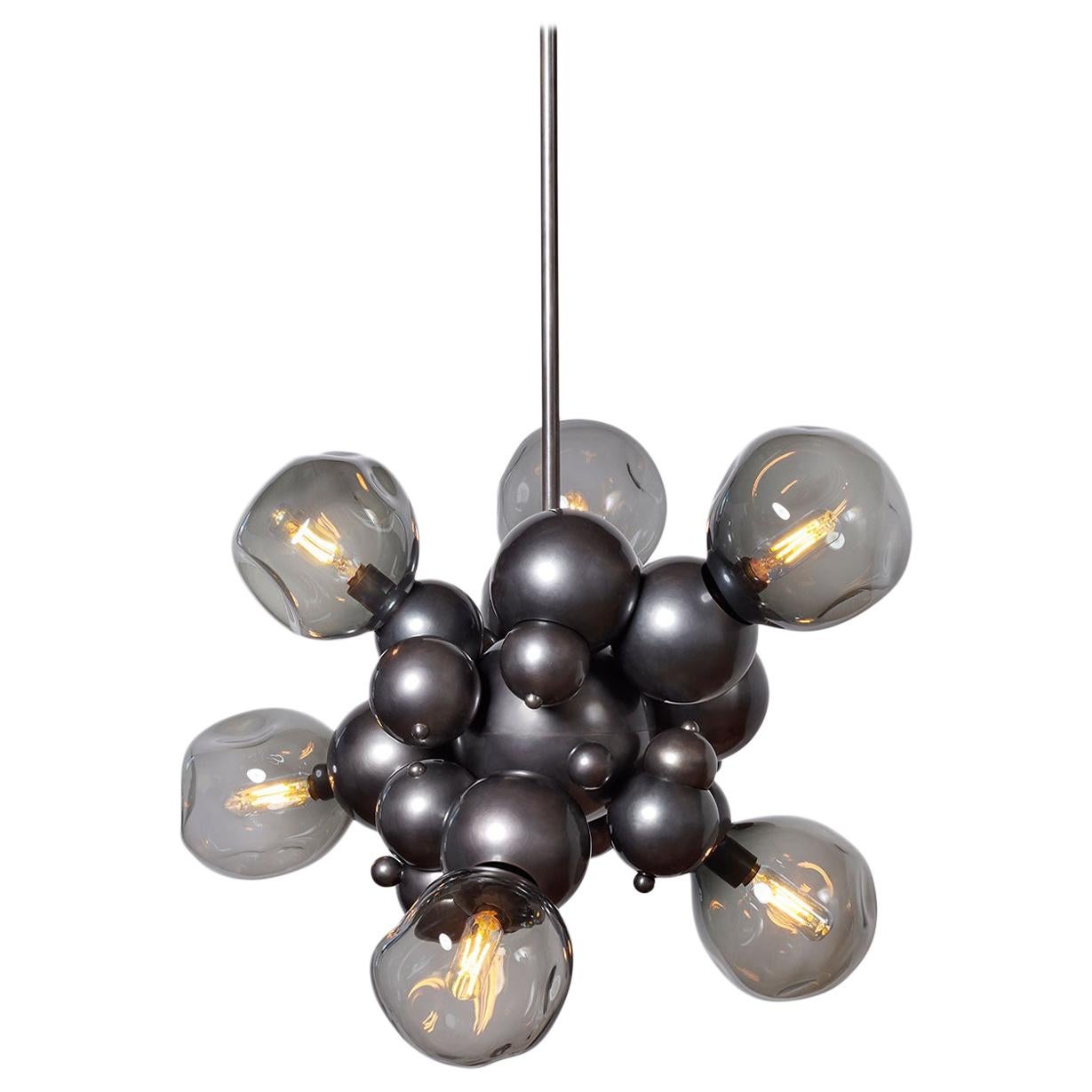 Organic "Bubbly" Cluster Chandelier in Oil-Rubbed Bronze