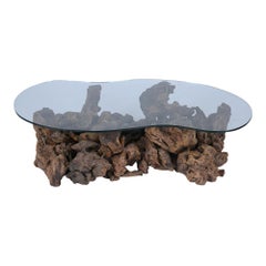 Organic Walnut Wood Coffee Table