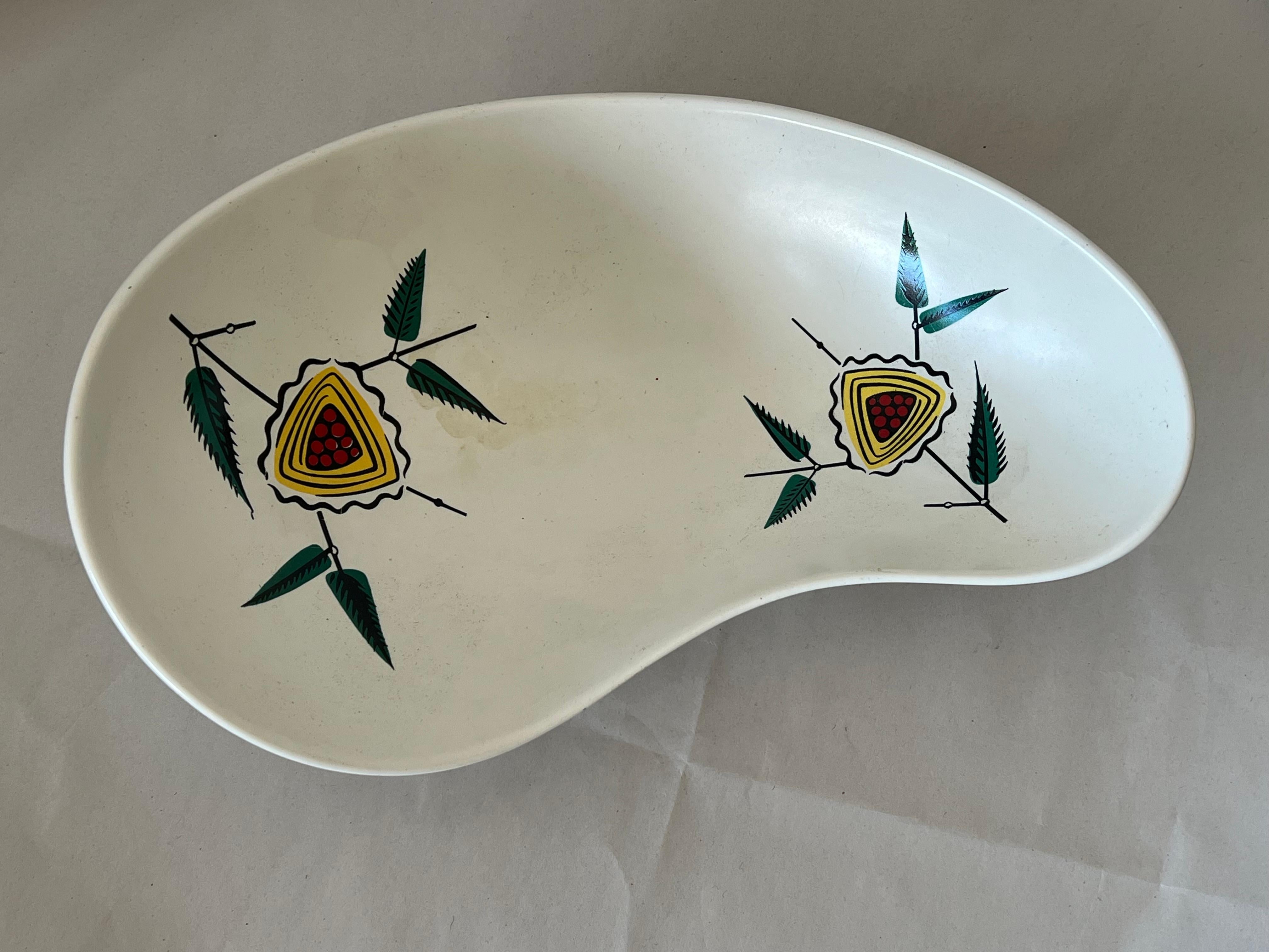 Mid-Century Modern Organic Ceramic Platter By Wade England For Sale