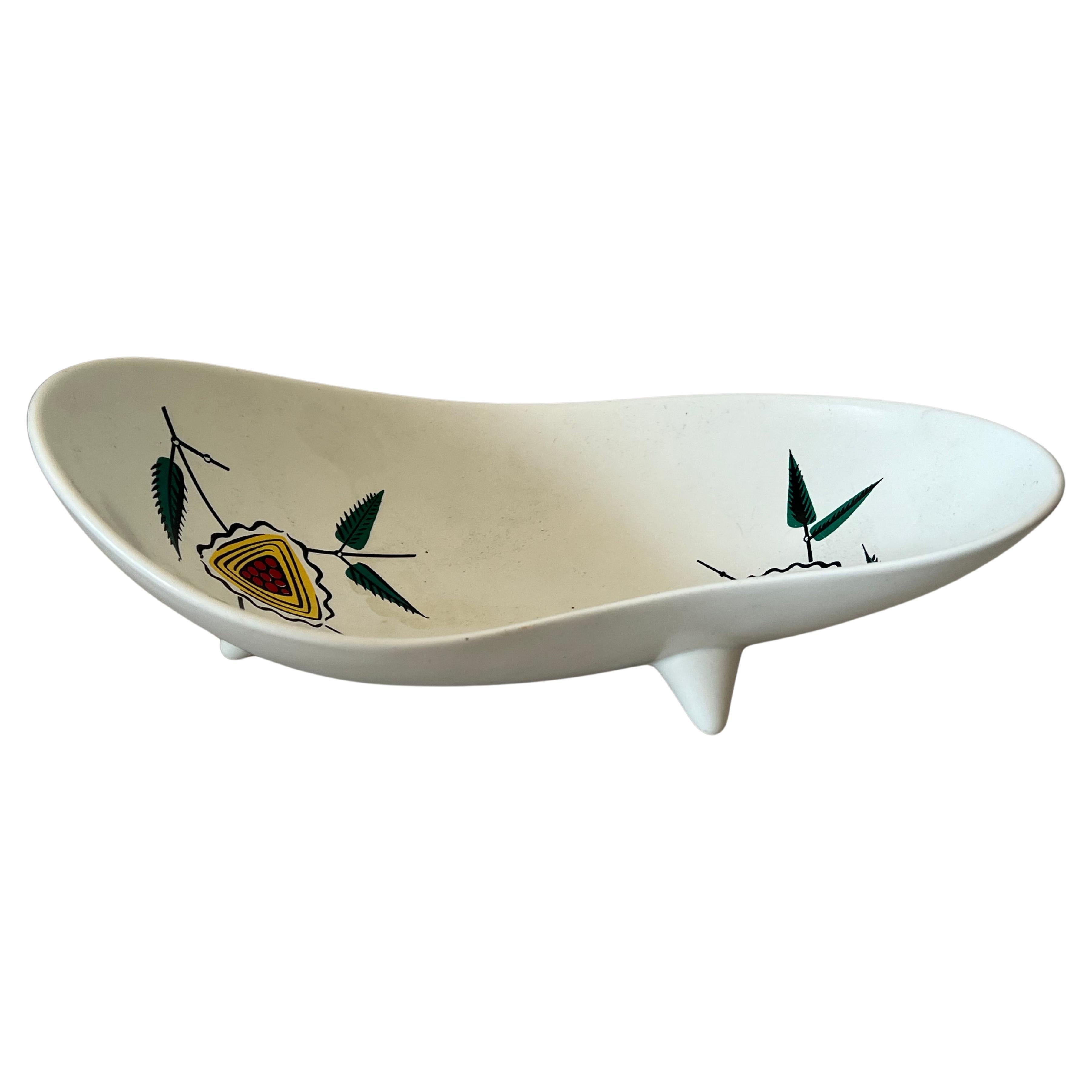 Organic Ceramic Platter By Wade England For Sale
