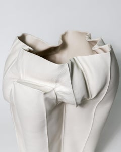 Organic Ceramic Vessel, Kawa Large Vessel 05, Sculptural, Abstract, Porcelain