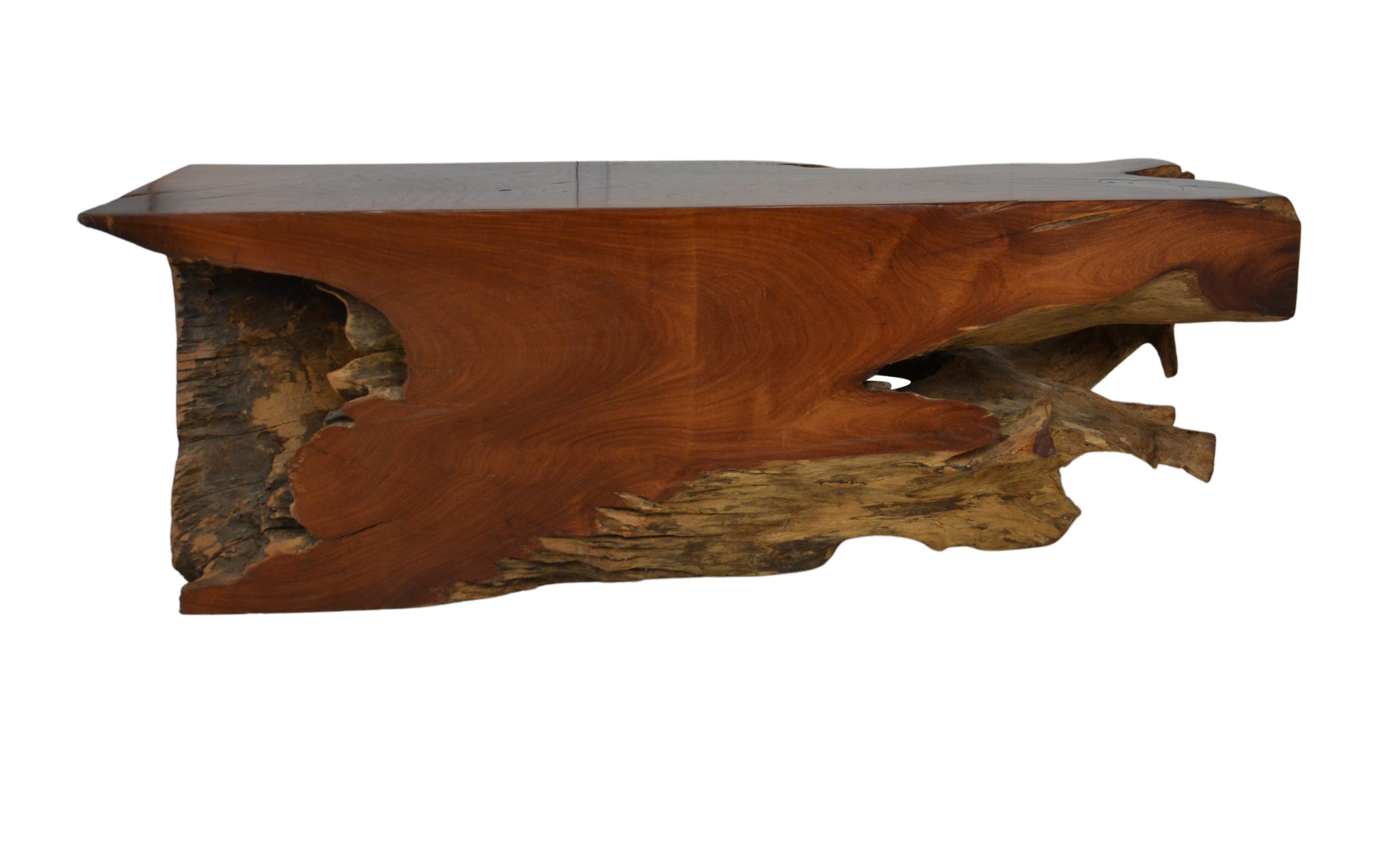 Organic Wood Bench 5
