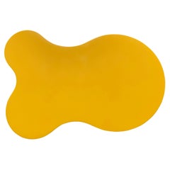 Tavolino organico, giallo